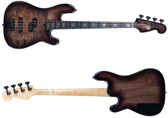Maruszczyk Instruments Jake 4p Black Burst 32"